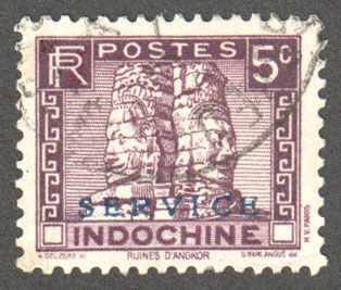 Indo-China Scott O5 Used - Click Image to Close